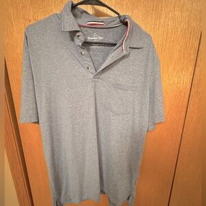 Classic Gray Polo Shirt with Relaxed Fit